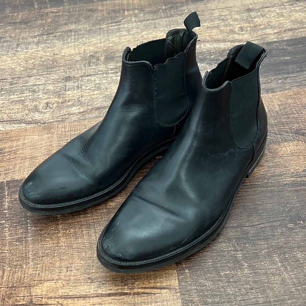 To Boot New York Black Leather Chukka Boots - Size 8.5